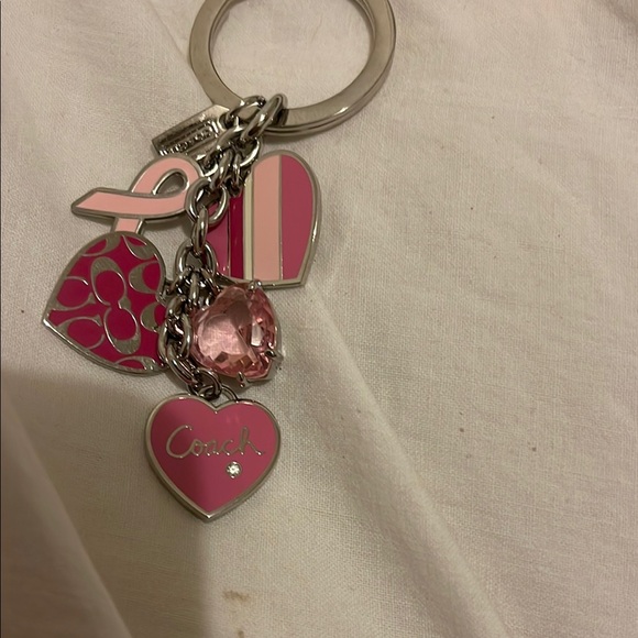 Pink Heart Keychain - Picture 2 of 4